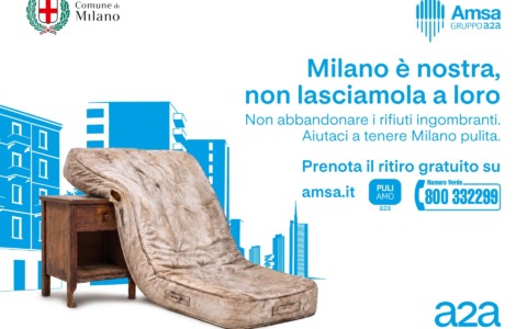 Rifiuti abusivi: Comune di Milano e Amsa lanciano la campagna contro gli scarichi impropri