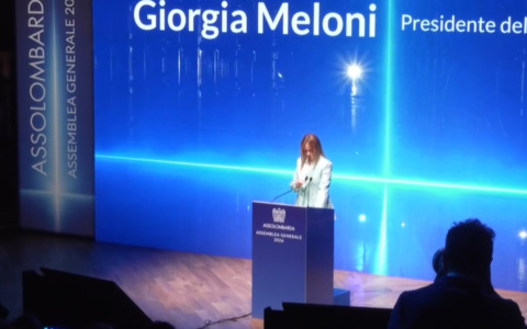 Meloni ad Assolombarda: “Con l’Unione Europea trattiamo sul prezzo del gas”